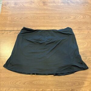 NWT Fullbelle Black Tennis Skort for Women